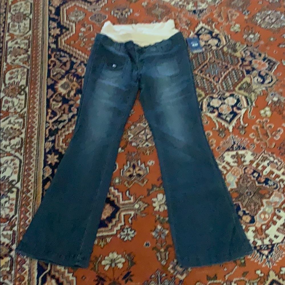 Lilac Denim Flare Jean